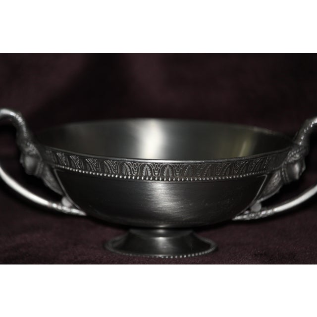 Vintage Silver Vase with Handles, 1950s For Sale - Image 3 of 16