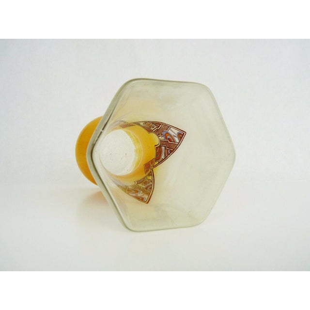 Art Nouveau Vase with Geometric Patterns by François Théodore Legras, 1920s For Sale - Image 9 of 11