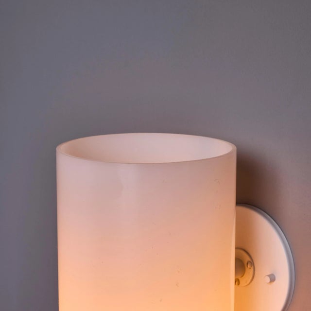 1960s Hans Agne Jakobsson Model #V157 Cylindrical Wall Lamps for Ab Ellysett For Sale - Image 13 of 13