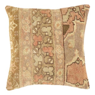 Pasargad DC Vintage Hand Knotted Rug Turkish Pillow For Sale