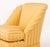 Baker Yellow Striped Silk Lounge Chairs, Pair For Sale - Image 10 of 13