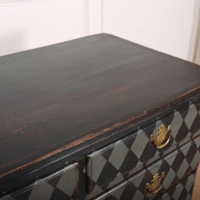 English Painted Chest of Drawers For Sale - Image 11 of 12