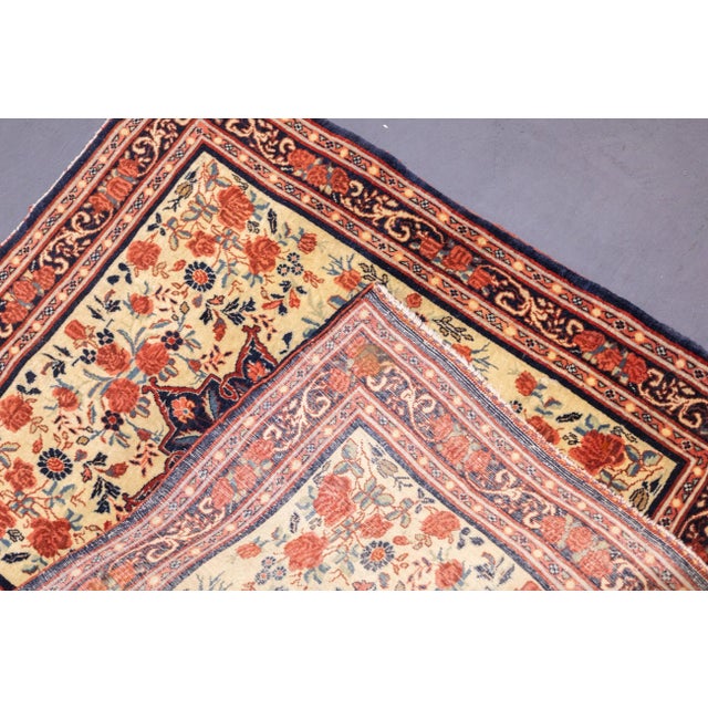 Early 20th Century Fine Antique Persian Bijar Rug 2'4'' X 2'9'' For Sale - Image 9 of 9