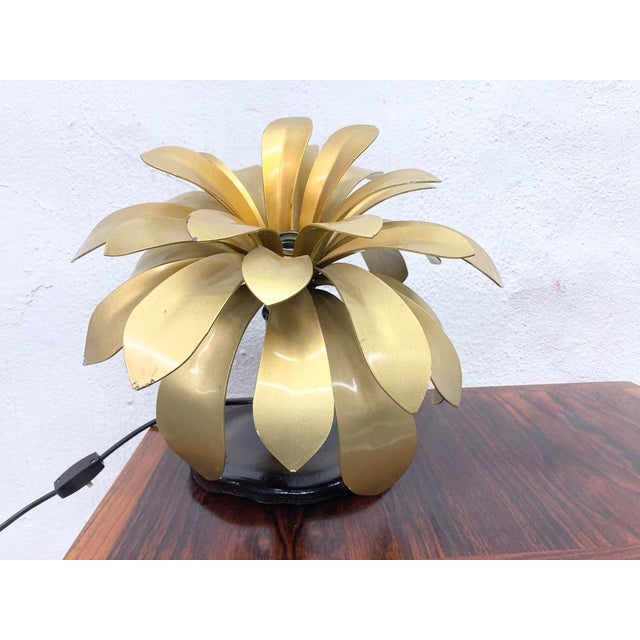 Hollywood Regency Table Lamp, 1980s For Sale - Image 4 of 13