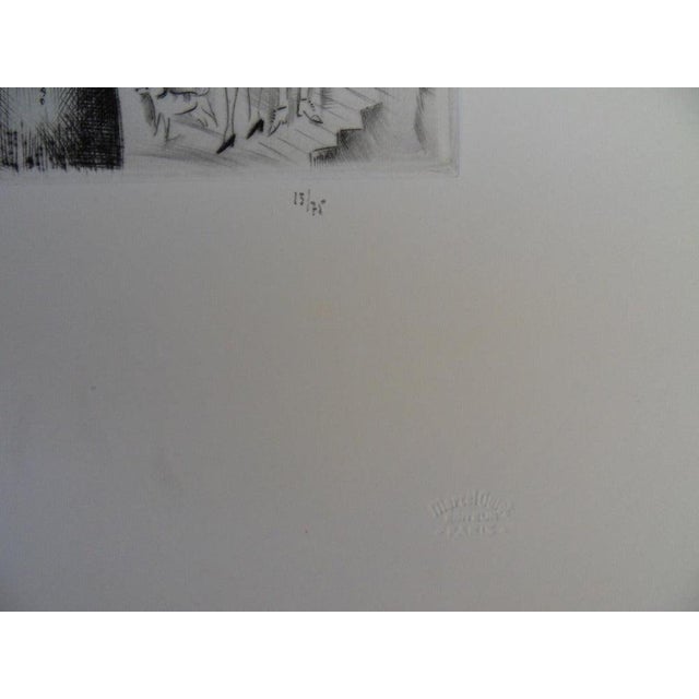 Mily Possoz, Fontenay, Etching For Sale - Image 7 of 8