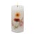 Bring soft, botanical beauty into your home with this Floral LED Pillar Candle. Featuring delicate pressed-style flowers...