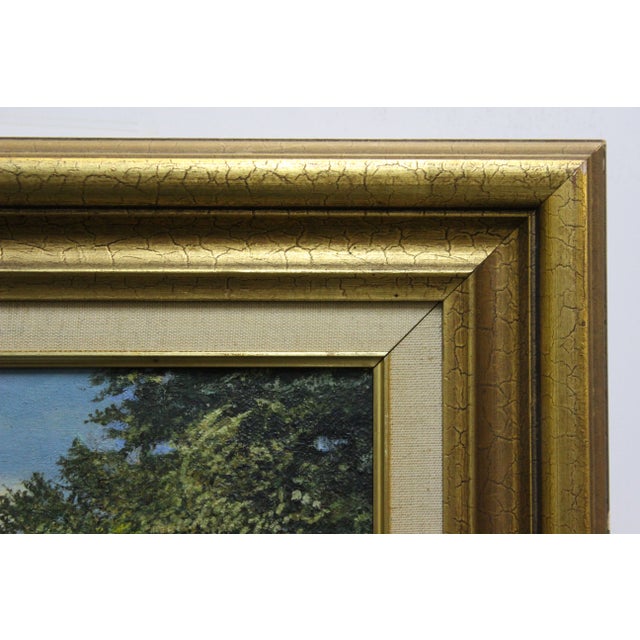 Danish Country Estate Painting For Sale In New York - Image 6 of 6