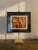 Modern Late 20th Century Adjustable Brass-Finish Tabletop Art Easel, 25” For Sale - Image 3 of 4