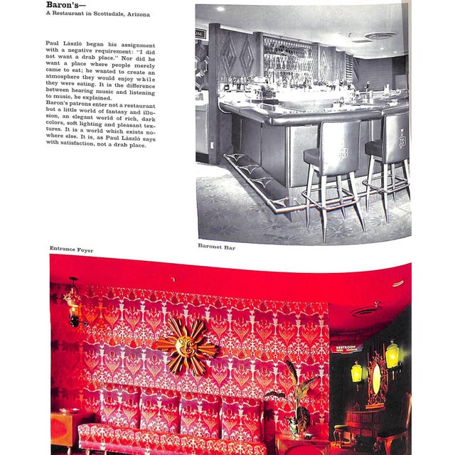 Traditional "Paul Laszlo Industrial Designer" 1958 For Sale - Image 3 of 13