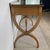Wood Vintage Regency Style Console Table, Writing Desk or Vanity With Curule Base For Sale - Image 7 of 12