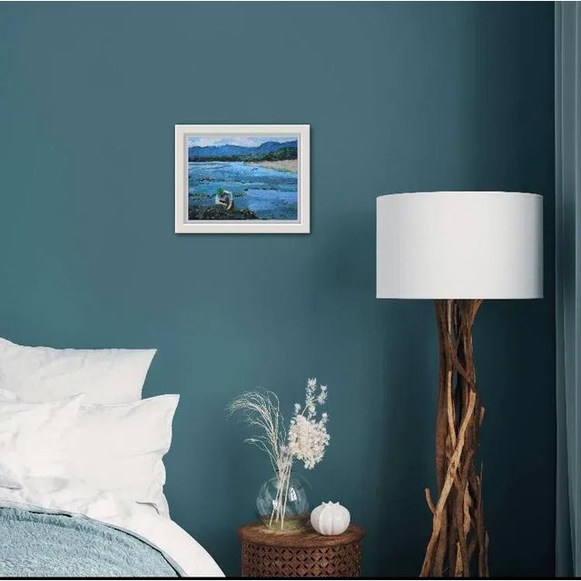 Clam Digger, Dillon Beach, Contemporary Original Oil Painting For Sale - Image 4 of 8