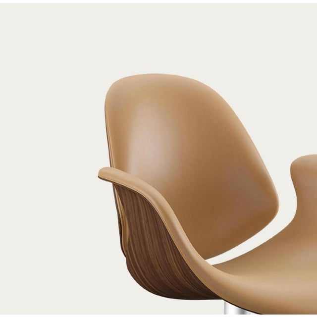 One Collection Council Chair in Walnut and Upholstery from Salto and Sigsgaard For Sale - Image 10 of 18