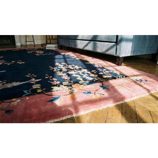 1920s Chinese Art Deco Carpet For Sale - Image 10 of 12