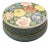 Mid 20th Century Blue Floral Round Tin For Sale