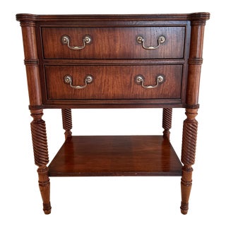 Ethan Allen Mahogany Night Table For Sale