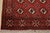 Baloch Rug 3’5” X 6’5” Red Wool Vintage Tribal Hand-Knotted Oriental Carpet For Sale - Image 9 of 12