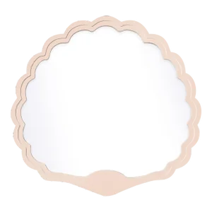 Fleur Home Carnival Proteus Mirror in Pink Ground, 36x33