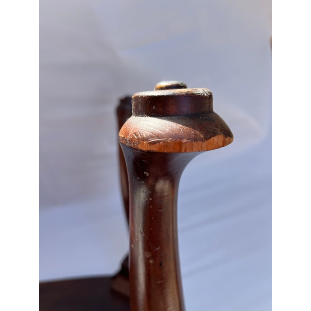 Queen Anne Carved Wood Table For Sale - Image 10 of 10