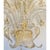 Gold Opulent Gold and Clear Murano Glass Chandelier with Flowers and Leaves by Simoeng for Simoeng For Sale - Image 8 of 10