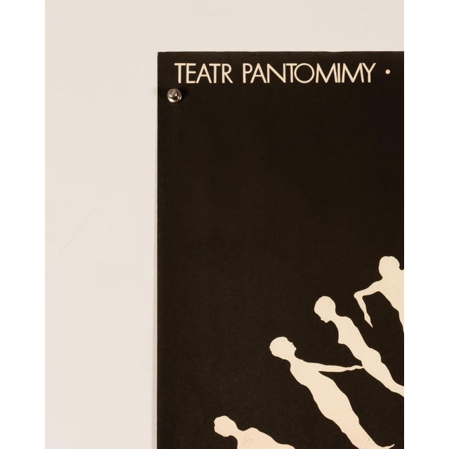 Pantomima Theater Poster by Terechowicz, 1972 For Sale - Image 6 of 9