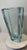 Glass Vintage Strömbergshyttan B1046 Swedish Mid-Century Ice Blue Engraved Crystal Vase For Sale - Image 7 of 14
