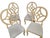 Wood Vintage Hollywood Regency Dining Chairs – Set of 4 For Sale - Image 7 of 7