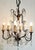 Black Metal, Wood and Murano Glass Fruit 6-Light Chandelier, 1920s For Sale - Image 8 of 12