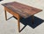 Tan Vintage Plank Farm Table For Sale - Image 8 of 12