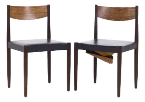 Frem Rojle Mid Century Rosewood Dining Chairs - Pair