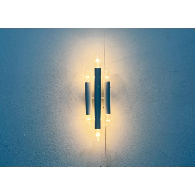 Mid-Century Modern Mid-Century Space Age Italian Wall Lamp, 1960s For Sale - Image 3 of 18