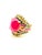 Early 21st Century Bochic "Orient" Natural Ruby & Yellow Sapphire Ring Set In 18 K Gold & Silver For Sale - Image 5 of 18