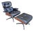 1970s Mid Century Eames Style Lounge Chair and Ottoman by Plycraft For Sale