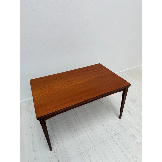 1960s Vintage Scandinavian Extendable Teak Dining Table, 1960s For Sale - Image 5 of 9