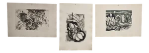Valeria Vecchia, Triptych, 1970s, Engravings, Set of 3