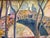 Paper Watercolor - Arnold Weber (1931-2010) Central Park For Sale - Image 7 of 11