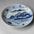 Vintage Blue-and-White Landscape Plate from Arita, 1940s For Sale - Image 4 of 8