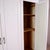 Vintage Pink-Stained 4-Door Wardrobe For Sale - Image 18 of 18