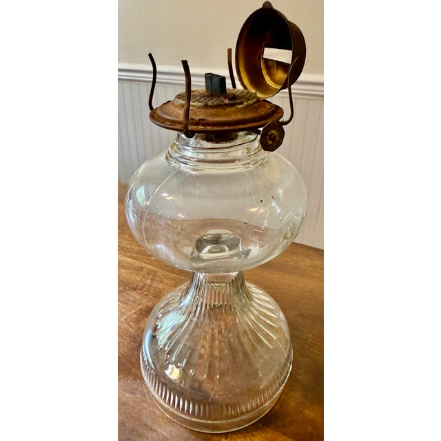 Mid 20th Century Hurricane Lantern With Eagle Burner For Sale - Image 11 of 12