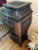 Striking Bombay-style tall chest of drawers featuring a dramatic serpentine silhouette with six graduated drawers. Each...