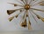 1970s Italian Sputnik Brass Chandelier, 1970 For Sale - Image 5 of 11