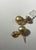 Golden South Sea Pearl Stud Earrings 18 Karat Yellow Gold For Sale - Image 4 of 8
