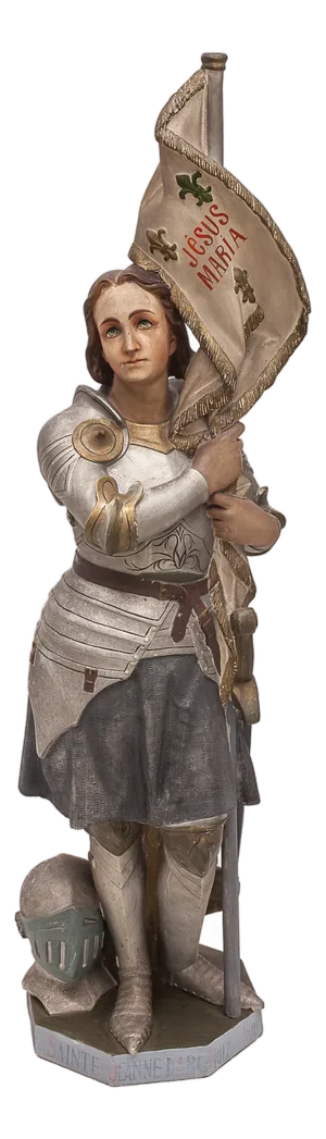 Joan of Arc Statue, 1800s, Plaster