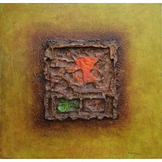 3d Pictograph Abstract Painting For Sale