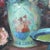 Textile Vintage Oil on Canvas Floral Still Life Painting of Garden Roses C1960 For Sale - Image 7 of 14