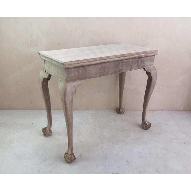 Wonderful Georgian side table or console table Beautiful timber with lovely figure and grain. Solid tropical hardwood Top...
