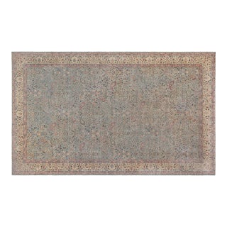 Authentic Indian Botanic Handmade wool Rug For Sale