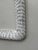 Vintage Boho Chic Coastal White Wicker Painted Arched Wall Picture Frame For Sale - Image 9 of 10