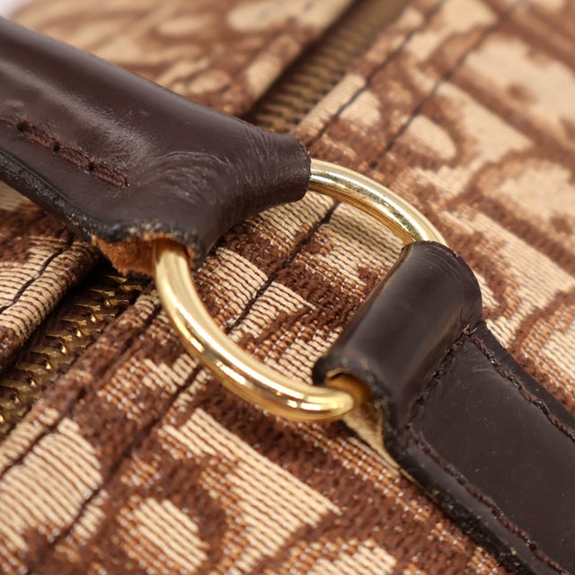 Christian Dior Brown Diorissimo Trotter Boston "Weekender" Bag, 1999. For Sale - Image 9 of 18