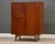 Mid-Century Modern 1960s Danish Modern Teak Armoire Dresser For Sale - Image 3 of 15