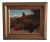 C.B. Hjortdal, Couple d'Oiseaux sur une Branche Fruitée, Oil on Wood, Framed For Sale